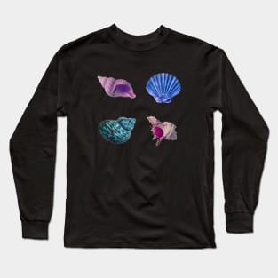 Cool Seashell 4 Pack Long Sleeve T-Shirt